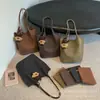 Bolsa de Palha Tecida Melaleuca Feminina Outono 2026 Nova Elegante Estilosa Grande Capacidade Ombro para o Dia a Dia