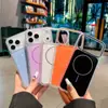 Nuevo Elemento Círculo Delgado Succión Magnética Adecuado para Funda de Teléfono Móvil Iphone17Promax Cubierta Protectora Anticaídas Todo Incluido Apple 16