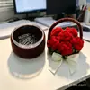 Oso de Manualidades con Rama Retorcida Cesta de Flores Ramo Girasol Cesta de Flores de Mano Decoración de Mesa de Navidad Año Nuevo