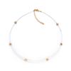 Collar de Estrella de Cinco Puntas de Estilo Bohemio Europeo y Americano para Mujer Ins Nicho Miyuki Cuentas de Arroz Tejido con Cuentas Cadena Clavícula para Mujer