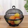 Suministro directo de fábrica de utensilios de cocina creativos con tapa, plato de frutas, cesta para lavar verduras, cesta para escurrir frutas, cesta para frutas y verduras al por mayor.