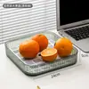 Plato de Fruta Nuevo Sala de Estar Alto Valor Plato de Fruta con Drenaje Almacenamiento de Dulces y Bocadillos Plato de Fruta Seca Plato de Fruta para Mesa de Café Gama Alta