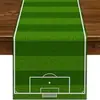 Temu Aliexpress Amazon Toalha de Mesa Transfronteiriça Futebol Rugby Linho Decorativa Toalha de Mesa Caminho de Mesa Fábrica