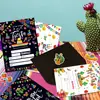 Zz0475 Cartão de Cumprimento Mexicano Cinco Jogo de Cartas Festa de Cartas Bebê Feriado Convite de Aniversário