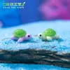 Micro Paisagem Mini Tartaruga Fofa Aquário Oceânico Fofo Acessórios de Decoração DIY Ornamentos Pequenos de Resina