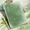 Cuaderno de Hojas Sueltas Estilo Tinta B5, Desmontable, para Estudiantes Universitarios, Preparación de Exámenes de Posgrado y Estudiantes de Secundaria, Diario Estilo Ins