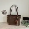 Bolso de Mano de Alta Gama para Mujer 2026 Nuevo Popular Moda Versátil Bolso de Hombro Único Gran Capacidad Portátil Bolso Tote para el Trabajo