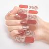 Fabricante de Pegatinas para Uñas Plataforma Transfronteriza Suministro de Alta Calidad Artesanía Láser 3D Estampado en Caliente Película para Esmalte de Uñas Pegatina para Uñas