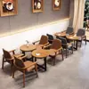 Sofá Tienda de Té con Leche Mobiliario Comercial de Diseño para Catering Negociación Recepción Zona de Descanso Ocio Bar de Libros Cafetería Mesas y Sillas