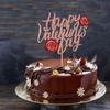 Venta caliente transfronteriza Feliz Día de San Valentín Decoración de pastel de San Valentín Fiesta Pequeña inserción de tarjeta