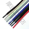 Fabricante de botas calçados calçados casuais espessos redondos 5mm cadarços sapatos de pai cadarços para atividades ao ar livre atacado pequeno branco branco