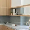 Estilo Pastoral Cocina Baño Franja Completa de Mosaico Cerámico Franja de Baldosa de Mosaico Cerámico Ladrillo