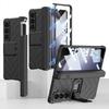 Aplicable a Samsung plegable 5 funda para teléfono móvil plegable succión magnética cubierta completa Spen almacenamiento creativo armadura funda deslizante para bolígrafo