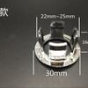Lavabo de doble capa de cobre para lavado a mano, lavabo de piscina, accesorio con orificio de rebosadero de arte, tapa de orificio, tapa decorativa, cabezal de orificio de cerámica, blanco Mercedes-Benz