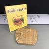 Regalo Creativo para el Hogar Cesta de Bambú Cesta Plegable de Bambú para Frutas Logo Imprimible Artesanías Escénicas Turísticas Venta al por Mayor