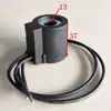 Bobina de Válvula Solenoide de Levantamento Hidráulico Furo Interno Altura 1M 37MM Tipo de Fio DC48V DC24V DC12V