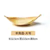 Prato Artesanal em Formato de Barco de Bambu para Decoração de Sashimi Japonês, Pá de Bambu, Cesta de Bambu, Cesta de Sobremesa, Prato Especial de Bambu, Mini