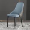 Silla de Comedor Minimalista Estilo Italiano con Diseño Moderno y Sencillo, Silla con Respaldo de Lujo Ligero para Apartamentos Pequeños, Uso Doméstico, Hotel y Taburete para Restaurante