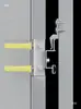 Componentes para colgar en seco de paneles de pared piezas crudas en la pared perfiles de aluminio piezas colgantes esquineros quilla de aleación de aluminio tubo cuadrado de aluminio para muro cortina componentes colgantes