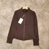 Chaqueta corta para mujer de estilo coreano, ajustada, versátil y de alta gama, con cuello mao y doble cremallera. 13266