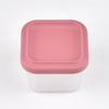 Lonchera, Lonchera de Silicona, Apta para Microondas, Caja de Frutas para Exteriores, Caja Conservadora de Frescura, Lonchera Sellada de Silicona de Grado Alimenticio