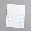Mini Adesivos para Nail Art de Coração e Estrela Estilo Quente de Celebridade da Internet Estrela de Cinco Pontas Dourada e Prateada Laser Decorações de Adesivos para Unhas DIY