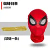 Máscara do Homem-Aranha com olhos móveis, chapéu de máscara preto Miles de alta qualidade, brinquedo de presente de aniversário infantil criativo