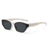 Óculos de Sol Gatinho Estilo Novo para Mulheres, Modernos e Tecnológicos com Lentes Curvas, Estilo de Rua, Versátil, Proteção Solar, Óculos de Sol com Proteção UV