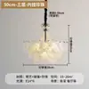 Lustre de Sala de Estar de Alto Padrão Estilo Medieval, Luminária de Quarto Principal Estilo Francês Novo Retro, Luminária de Sala de Jantar de Luxo Leve Estilo Creme