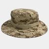 Gorro Camuflado CS Camuflado Proteção Solar Fã do Exército Outdoor Chapéu de Pescador Montanhismo Aba Redonda Quebra-Sol Chapéu Casual de Pesca