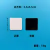 Envío Gratis Transfronterizo Sublimación en Blanco Foto Imanes para Refrigerador DIY Personalizado Transferencia de Calor Imanes Suaves para Refrigerador Suministros en Blanco