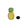 Broche Fofo de Abacaxi Formato de Fruta Decoração de Mochila Acessórios para Roupas Liga de Zinco Esmalte Insígnia Atacado Broche de Abacaxi