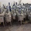 Venta de Reactor Usado de 5 Metros Cúbicos Totalmente de Acero Inoxidable, Calentamiento con Aceite Térmico, Sistema Completo de Control de Temperatura