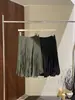 No hay devoluciones ni cambiosFalda plisada versátil de lino Tencel estilo francés, de alta resistencia, multipanel, para el día a día BQA6135