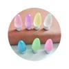 Criativo cor transparente simulação lâmpada resina artesanato acessórios para cabelo feitos à mão sapato fivela creme cola acessórios para celular