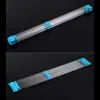 Tubo Flutuador Transparente Dobrável Tubo Flutuador de Pesca de Plástico PC Bola Flutuadora de Pesca Tubo de Embalagem para Flutuador Equipamento de Pesca Tubo Flutuador Espessado