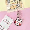 Chaveiro de Urso Coração Girly Japonês e Coreano Celeb da Internet Coelho Desenho Animado Fofo Pingente de Bolsa Pingente de Conjunto de Fones de Ouvido Simples