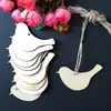 Colgante Decorativo para Árbol de Navidad 2mm Artesanía de Madera Pajarito de Navidad Virutas de Madera Decoración de Escena Navideña