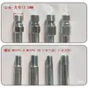 Conector de Molde 1/4 Bico de Água de Ferro 1 polegada Máquina de Moldagem por Injeção Conector Macho Tipo Aberto Controlador de Temperatura de Molde Bico de Água de Ferro Estendido