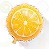 Raqueta flotante de aluminio con forma de fruta para bodas, foto de carambola, sandía, accesorios, diseño, decoración para fiesta de cumpleaños