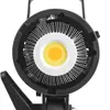 Luz de Relleno Metálica de 120W/200W/300W para Transmisión en Vivo, Fotografía con Luz Suave, Lámpara Solar de Luz Constante Cob con Reflector Profundo y Soporte