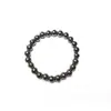Pulsera de cuentas de hierro de 6/8 mm transfronteriza, moda, joyería personalizada, puesto de joyería coreana, suministro, pulsera de joyería al por mayor