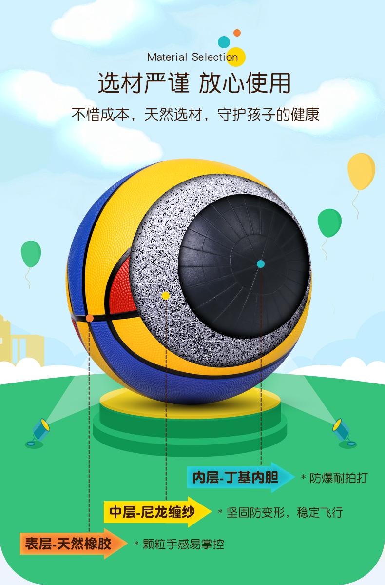 5号橡胶篮球