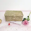 Directamente del fabricante: Caja de Almacenamiento Rectangular de Mimbre Tejido Vintage para Escritorio, Caja de Regalo Estilo Occidental, Caja de Regalo para el Festival de Mediados de Otoño