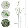 Novo Estilo Salgueiro Nevado Artificial de Galhos Altos Estilo Ins Decoração Suave Flores Artificiais para Vitrine Adereços de Fotografia Fábrica de Arte Floral em Estoque