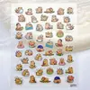 Múltiplas Capivaras Versáteis 5D em Relevo Decorações de Animais Pequenos para Capa de Celular Planner Unhas