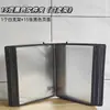 Soporte Magnético para Documentos de 10 Páginas Montado en Pared Taller Oficina Estándar A4 Portadocumentos de Procedimiento Operativo Vertical Horizontal Soporte de Pared Exhibición