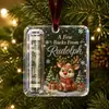 Nuevo adorno de regalo en efectivo navideño transfronterizo, decoración acrílica de regalo en efectivo navideño