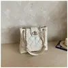 Nuevo Bolso de Cadena Tipo Cubo de Lujo para Mujer 2026, Bolso de Hombro Cruzado de Moda con Patrón de Diamantes, Bolso de Mano Versátil para el Trabajo con un Toque de Alta Gama