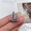 Broche Elegante de Perlas y Mariposas Estilo Coreano para Mujer, Broche Versátil de Pedrería, Pin Creativo Anti-Exposición, Fábrica de Accesorios para Trajes